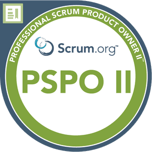 Huy hiệu Professional Scrum Product Owner II